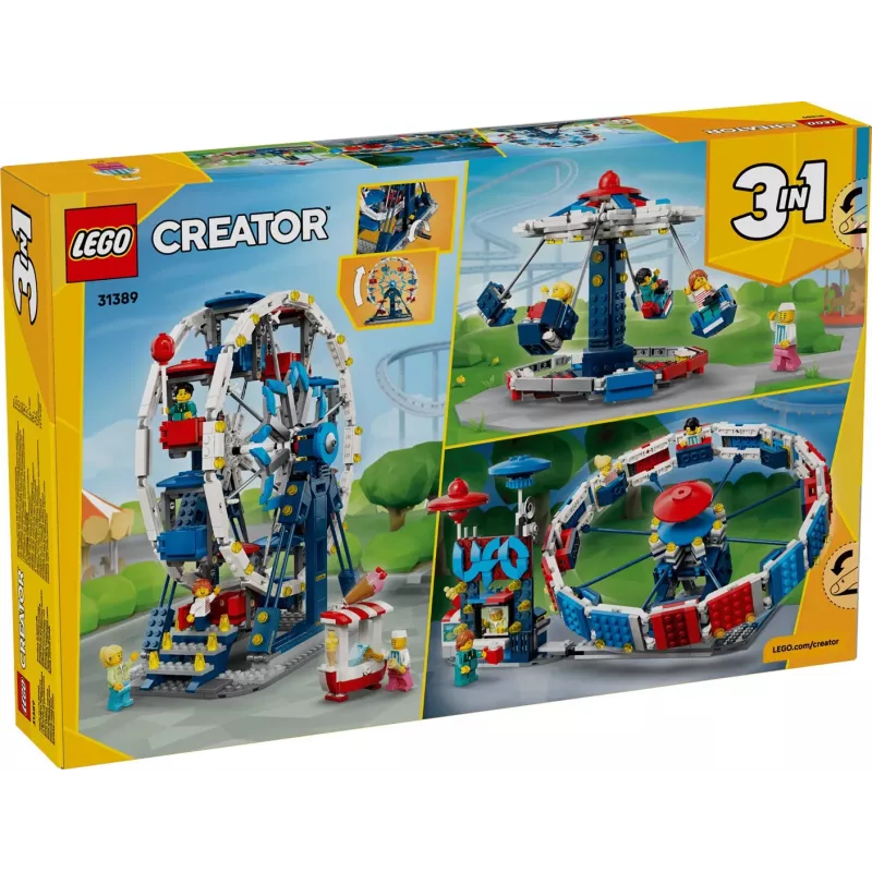LEGO Creator 3-in-1 31389 Kultowy diabelski młyn (916 elem.)