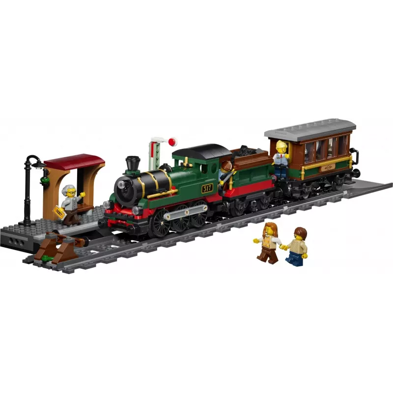 LEGO City 60511 Retro pociąg z lokomotywą parową (575 elem.)