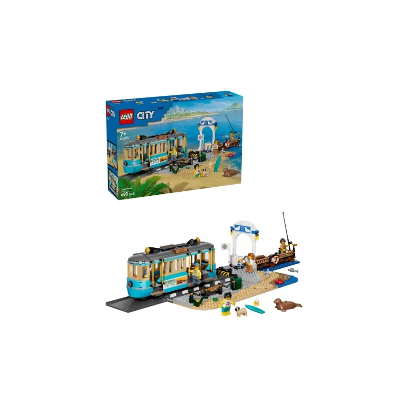 LEGO City 60506 Klasyczny tramwaj plażowy (693 elem.)