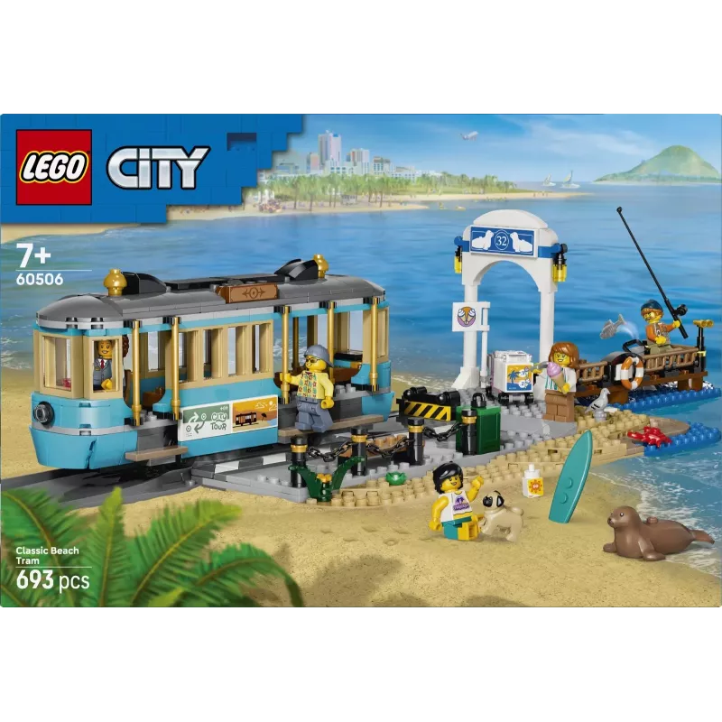 LEGO City 60506 Klasyczny tramwaj plażowy (693 elem.)