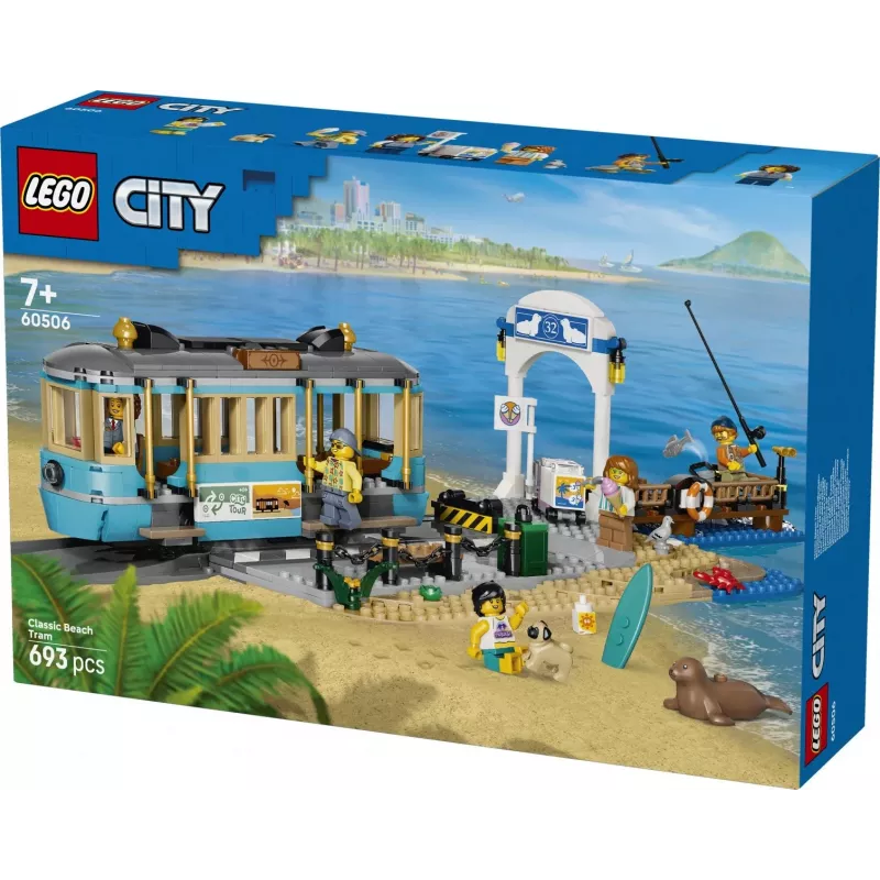 LEGO City 60506 Klasyczny tramwaj plażowy (693 elem.)