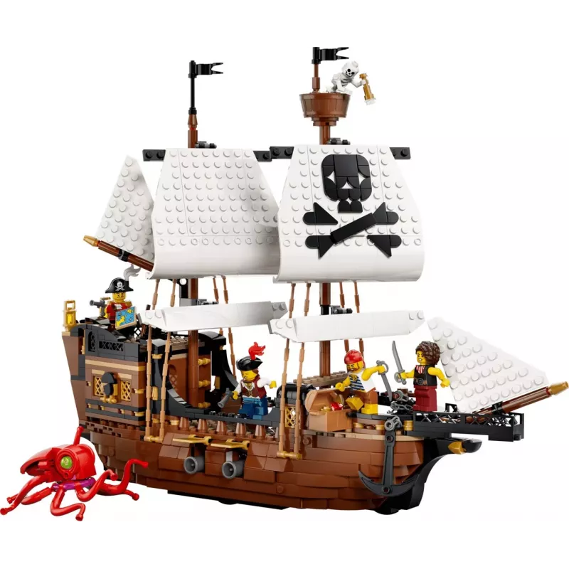 LEGO Creator 3-in-1 31387 Kultowy statek piracki (1074 elem.)