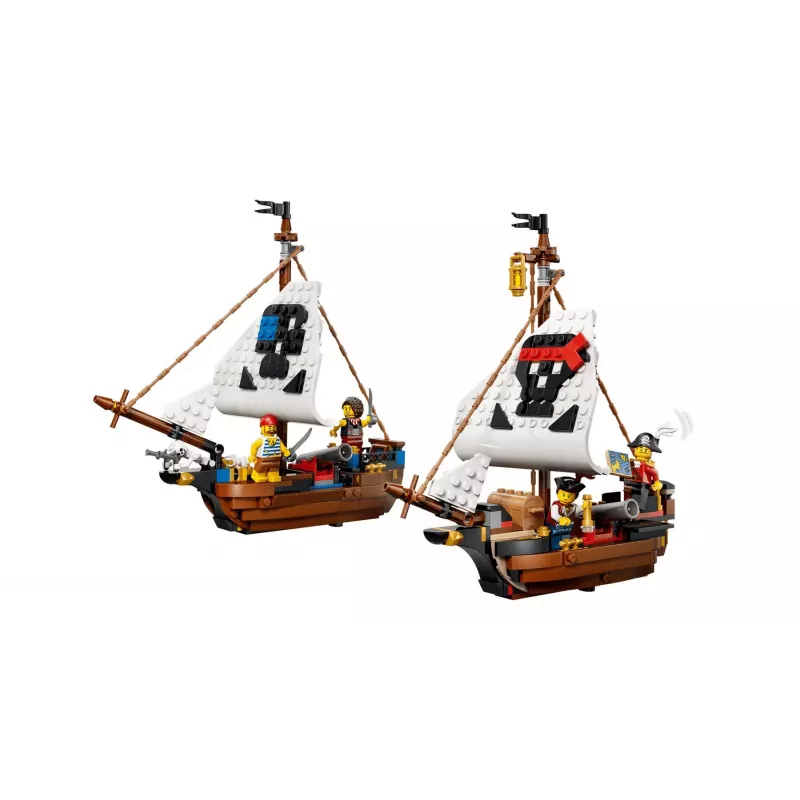 LEGO Creator 3-in-1 31387 Kultowy statek piracki (1074 elem.)