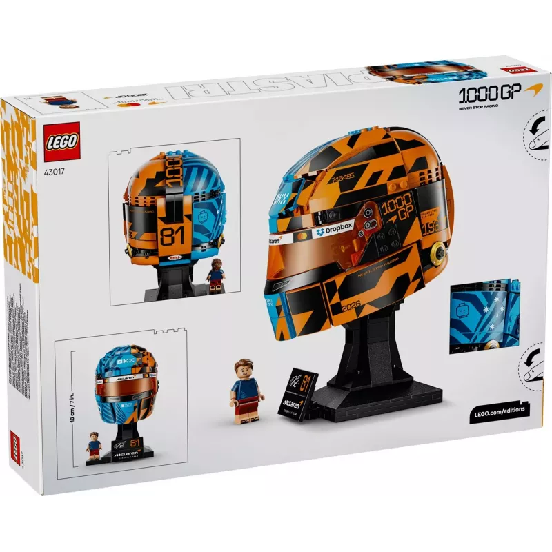 LEGO Editions 43017 Kask McLaren F1 Oscar Piastri (793 elem.)