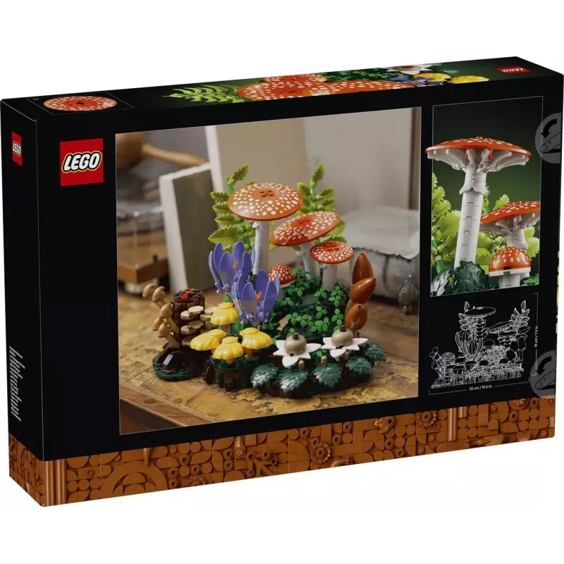 LEGO Botanicals 11505 Leśne grzyby (806 elem.)