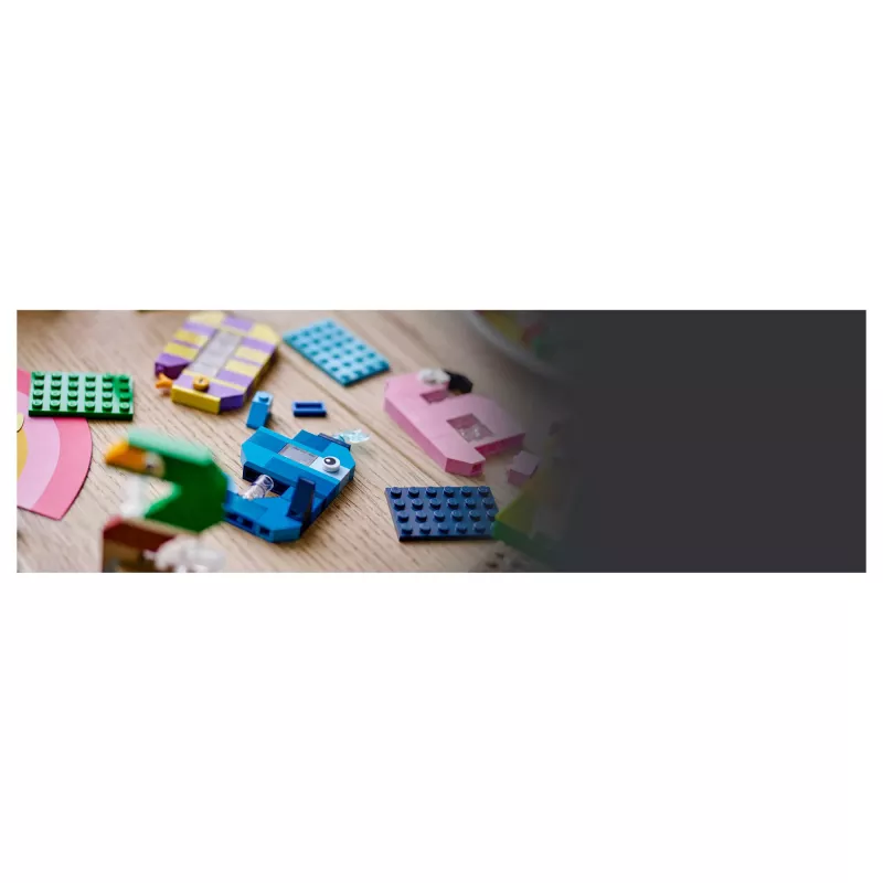 LEGO 40807 Liczby urodzinowe - zwierzęce dekoracje na tort (281 elem.)