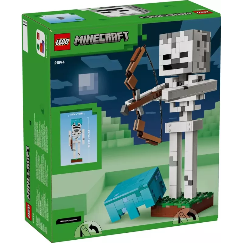 LEGO Minecraft 21594 Szkielet (502 elem.)