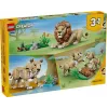 LEGO Creator 3-in-1 31386 Dzikie zwierzęta: Majestatyczny lew (839 elem.)