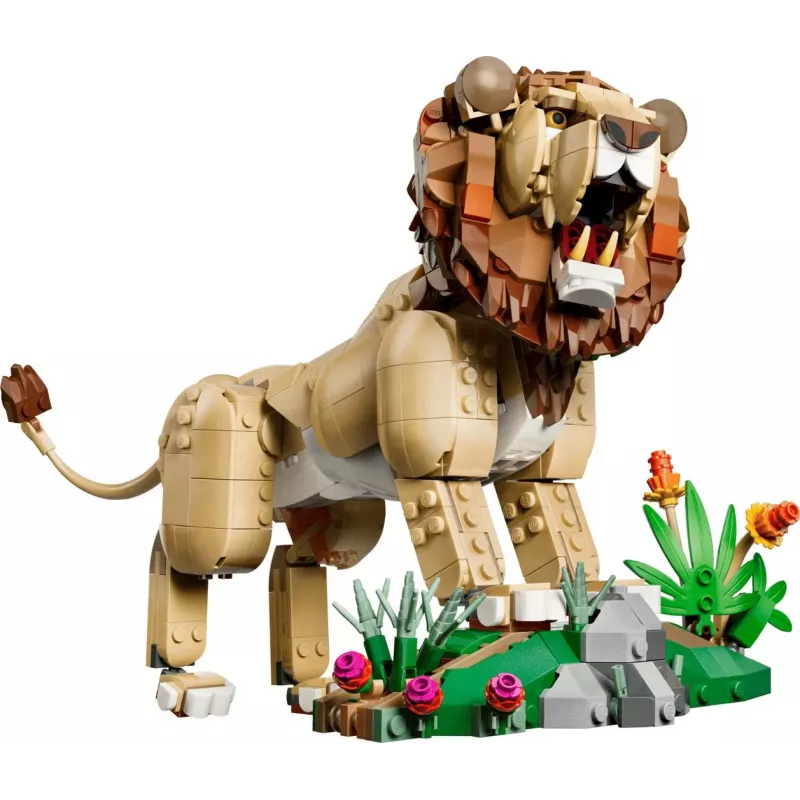 LEGO Creator 3-in-1 31386 Dzikie zwierzęta: Majestatyczny lew (839 elem.)