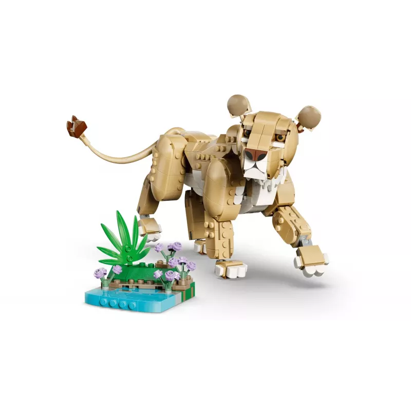 LEGO Creator 3-in-1 31386 Dzikie zwierzęta: Majestatyczny lew (839 elem.)