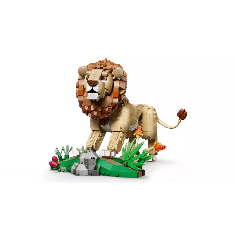 LEGO Creator 3-in-1 31386 Dzikie zwierzęta: Majestatyczny lew (839 elem.)