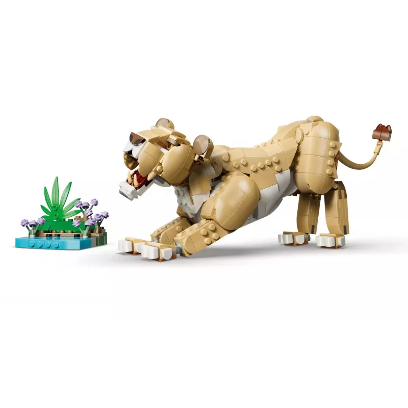 LEGO Creator 3-in-1 31386 Dzikie zwierzęta: Majestatyczny lew (839 elem.)