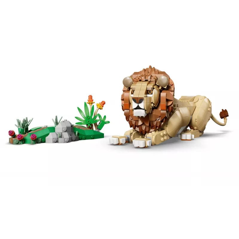 LEGO Creator 3-in-1 31386 Dzikie zwierzęta: Majestatyczny lew (839 elem.)
