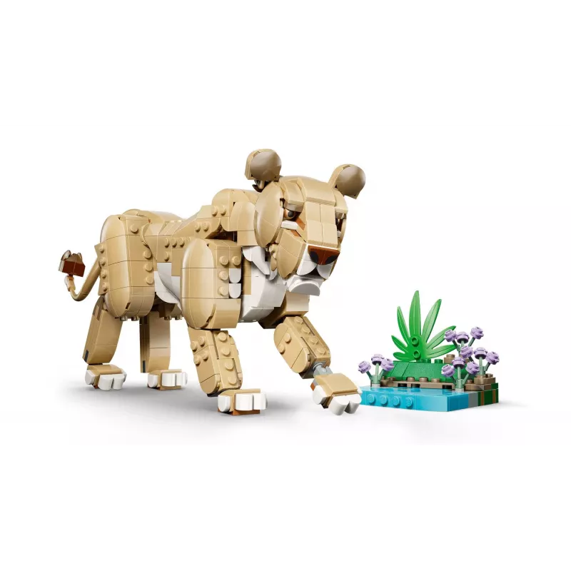 LEGO Creator 3-in-1 31386 Dzikie zwierzęta: Majestatyczny lew (839 elem.)