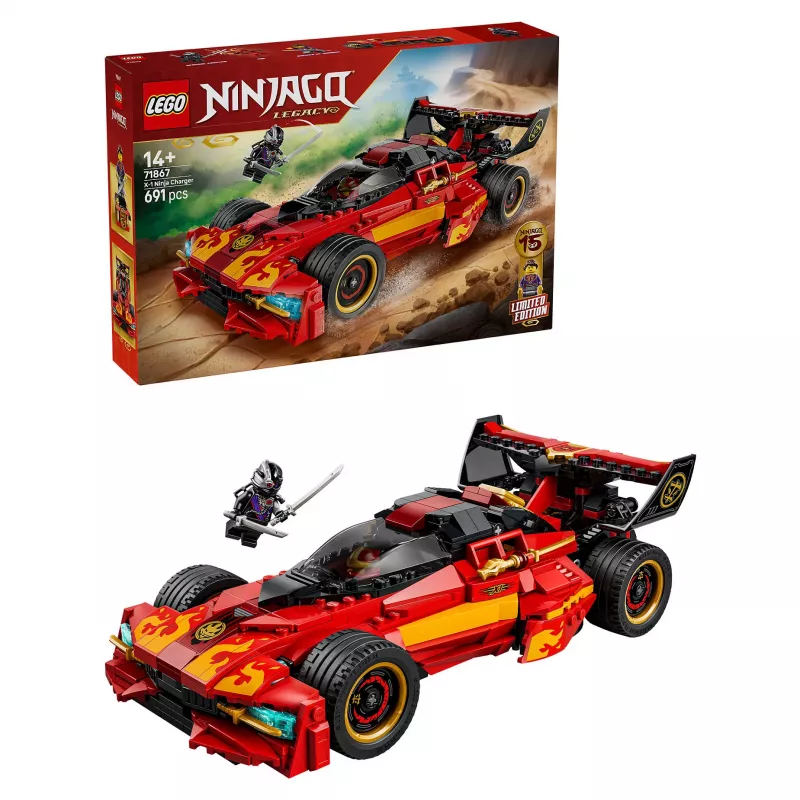 LEGO NINJAGO 71867 X-1 Ninja Charger 15. rocznica (691 elem.)