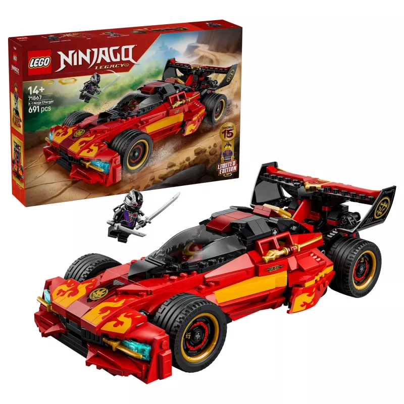 LEGO NINJAGO 71867 X-1 Ninja Charger 15. rocznica (691 elem.)