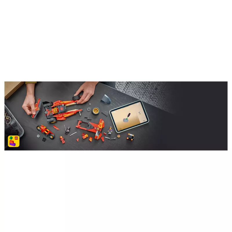 LEGO NINJAGO 71867 X-1 Ninja Charger 15. rocznica (691 elem.)