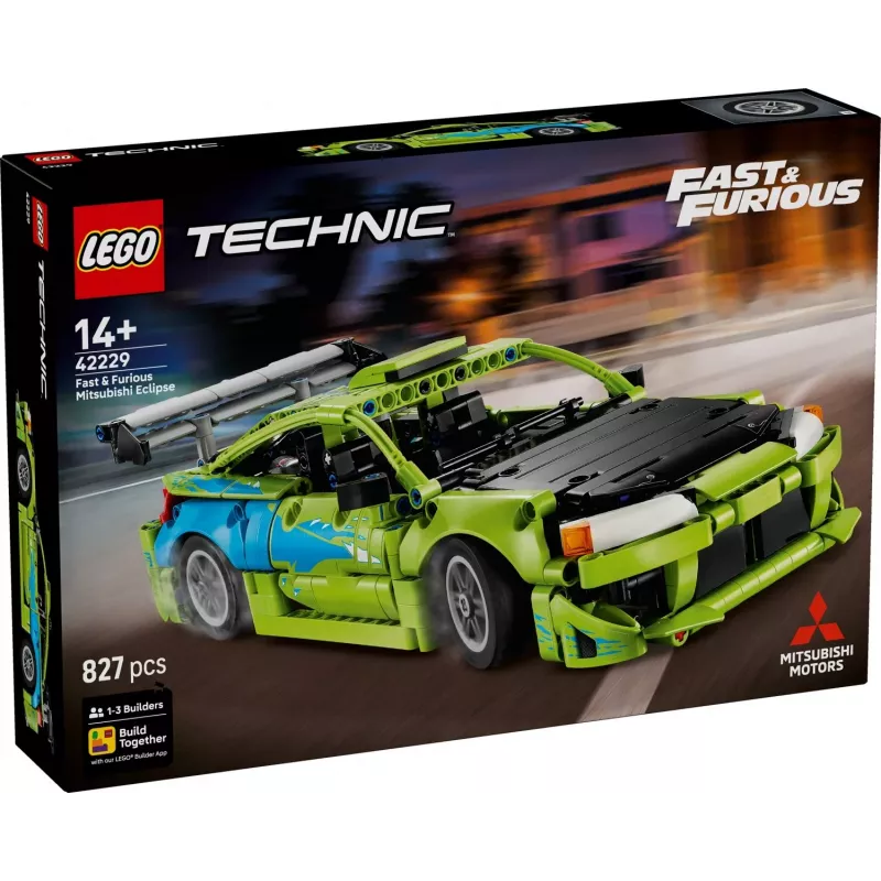 LEGO Technic 42229 Fast & Furious Mitsubishi Eclipse (827 elem.)