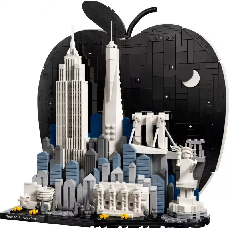 LEGO Architecture 21066 Nowy Jork - Wielkie Jabłko (1465 elem.)