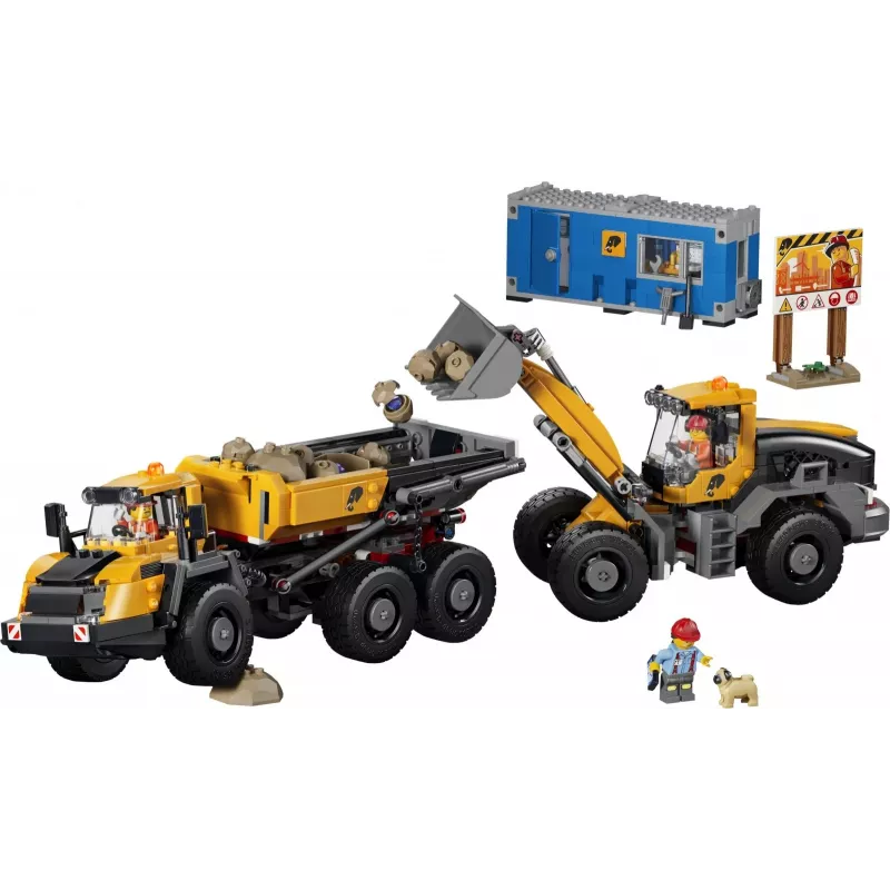 LEGO City 60494 Wywrotka i ładowarka czołowa (1132 elem.)