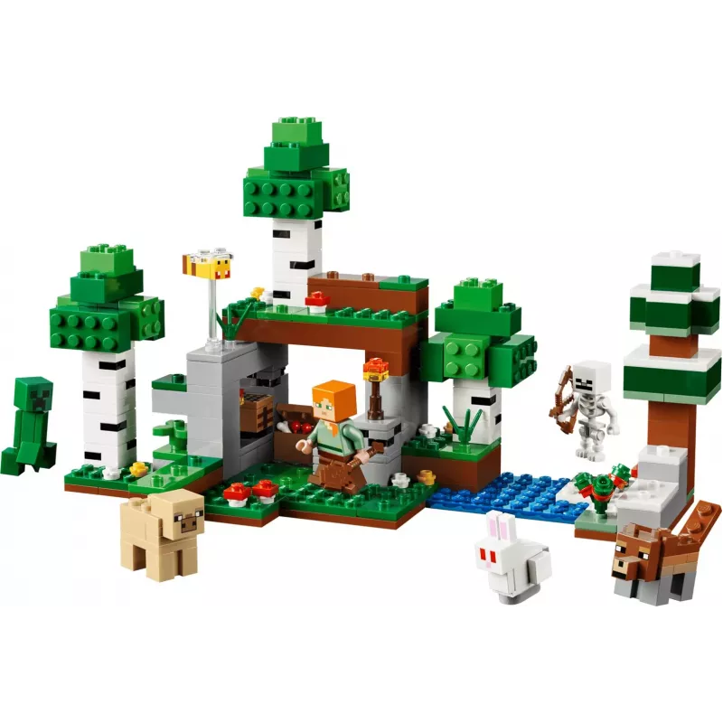 LEGO Minecraft 21593 Przygoda pierwszej nocy (301 elem.)