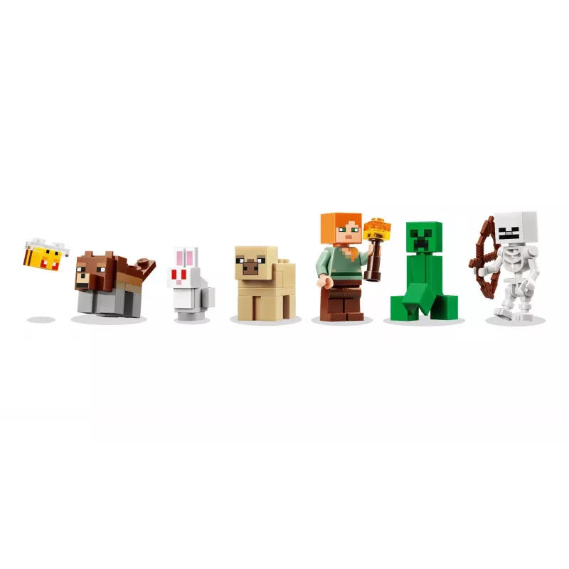 LEGO Minecraft 21593 Przygoda pierwszej nocy (301 elem.)