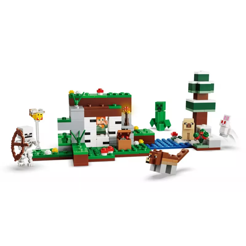 LEGO Minecraft 21593 Przygoda pierwszej nocy (301 elem.)