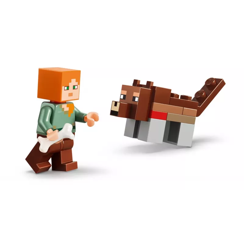 LEGO Minecraft 21593 Przygoda pierwszej nocy (301 elem.)