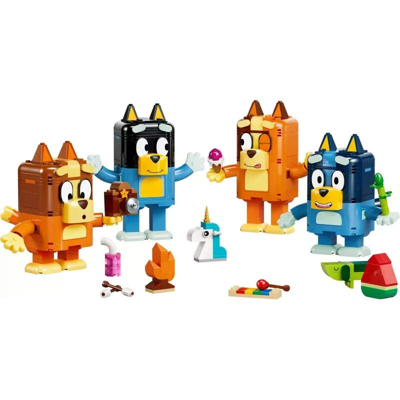 LEGO Bluey 11217 Rodzina Bluey z klocków (466 elem.)