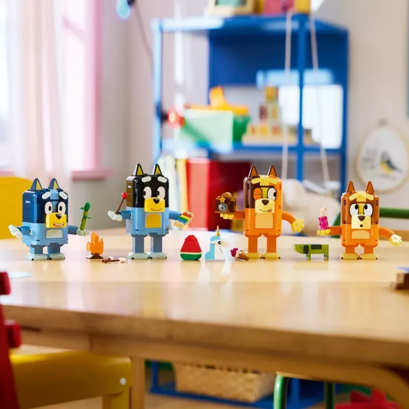 LEGO Bluey 11217 Rodzina Bluey z klocków (466 elem.)