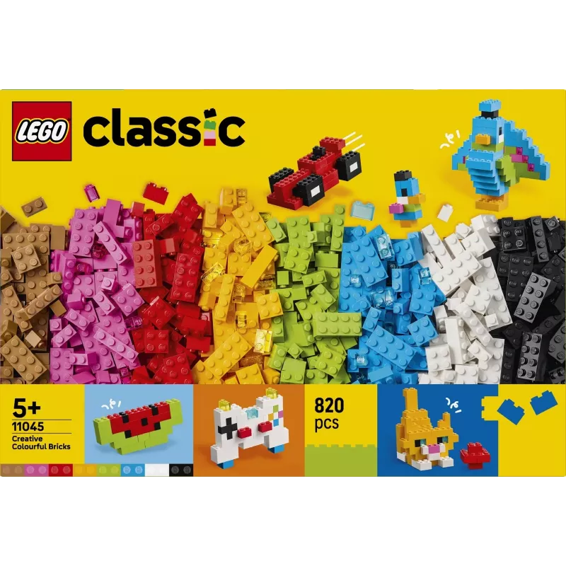 LEGO Classic 11045 Kreatywne kolorowe klocki (820 elem.)