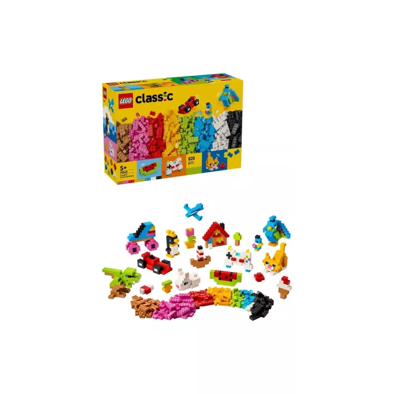 LEGO Classic 11045 Kreatywne kolorowe klocki (820 elem.)