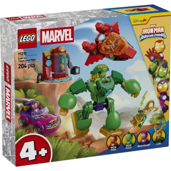 LEGO Marvel 11211 Loki kontra drużyna Iron Mana (204 elem.)