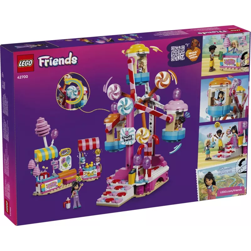 LEGO Friends 42700 Diabelski młyn ze słodyczami i babeczkami (602 elem.)