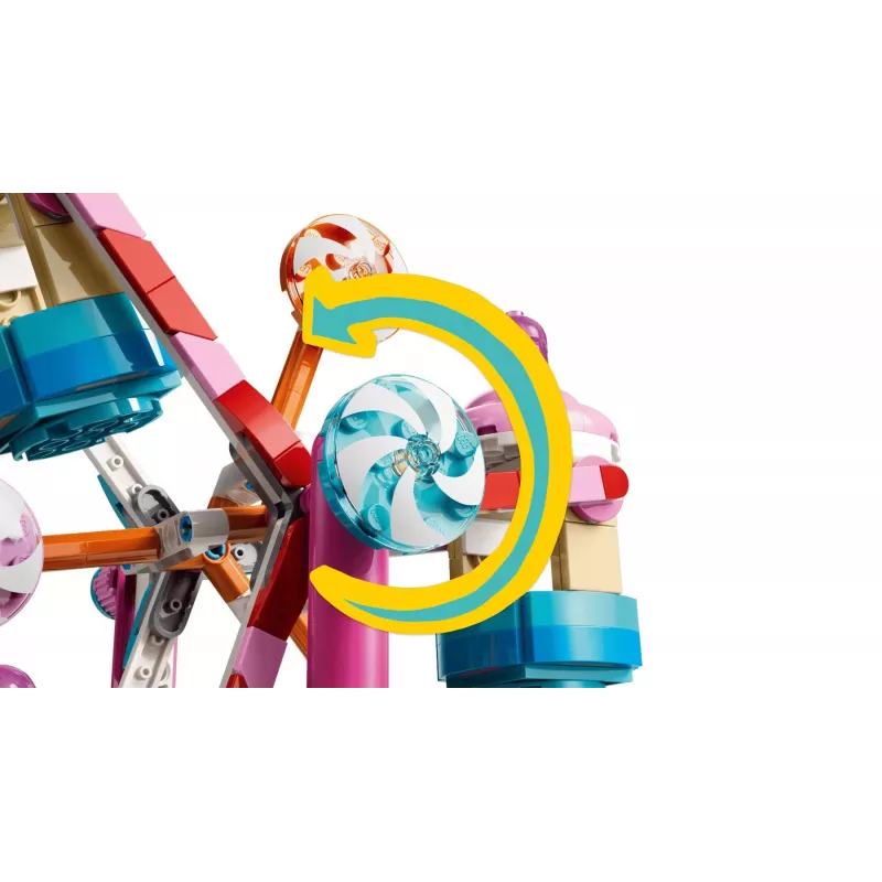 LEGO Friends 42700 Diabelski młyn ze słodyczami i babeczkami (602 elem.)