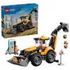 LEGO City 60480 Żółta koparko-ładowarka (301 elem.)
