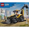 LEGO City 60480 Żółta koparko-ładowarka (301 elem.)