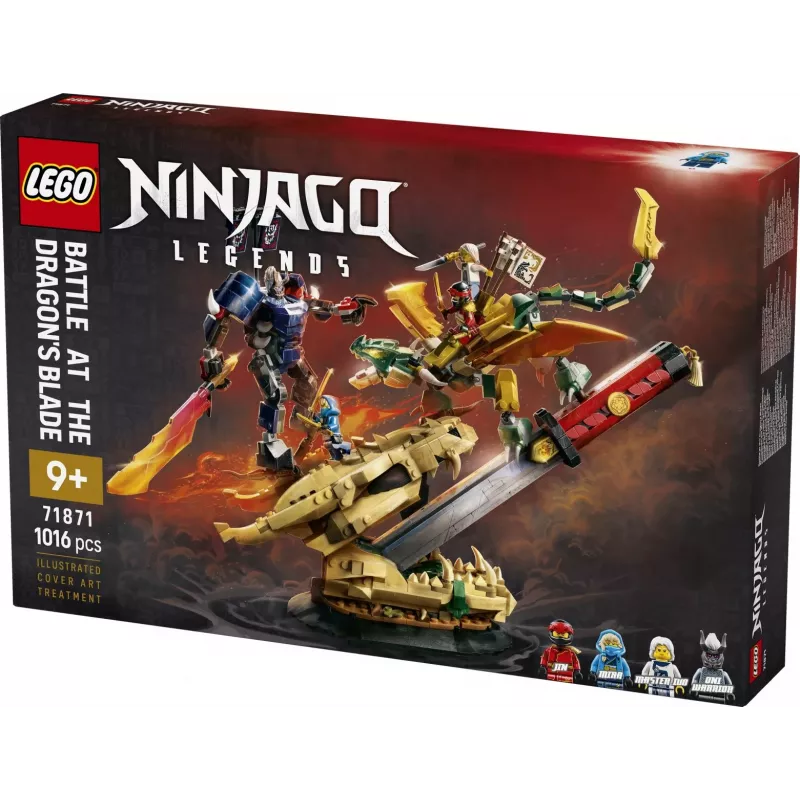 LEGO NINJAGO 71871 Bitwa przy Ostrzu Smoka (1016 elem.)