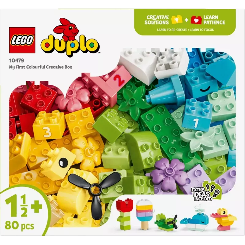 LEGO DUPLO 10479 Kolorowe kreatywne pudełko (80 elem.)