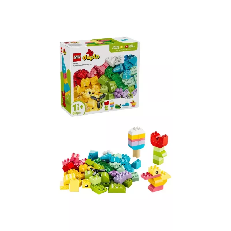 LEGO DUPLO 10479 Kolorowe kreatywne pudełko (80 elem.)