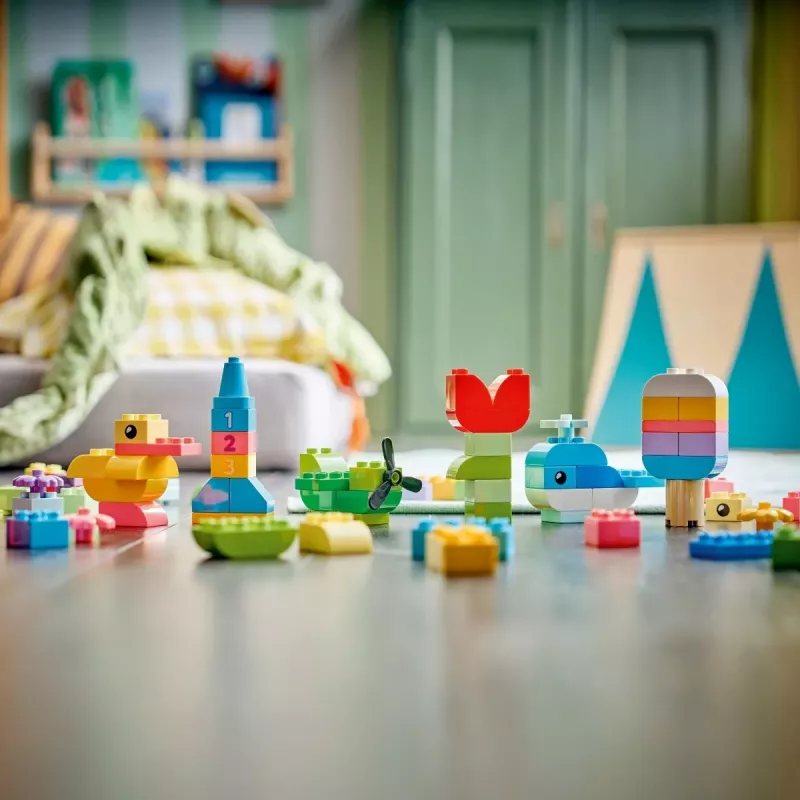 LEGO DUPLO 10479 Kolorowe kreatywne pudełko (80 elem.)