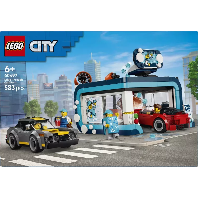 LEGO City 60497 Myjnia samochodowa (583 elem.)