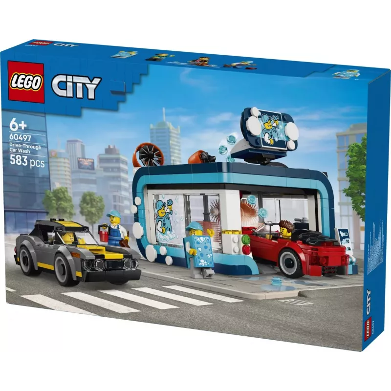 LEGO City 60497 Myjnia samochodowa (583 elem.)