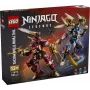 LEGO NINJAGO 71870 Bliźniacze tytanowe mechy (1707 elem.)