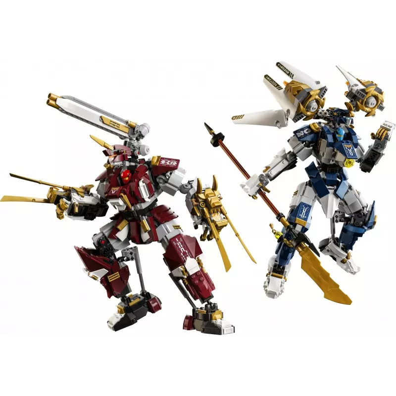 LEGO NINJAGO 71870 Bliźniacze tytanowe mechy (1707 elem.)