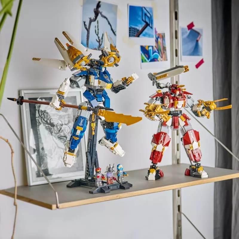 LEGO NINJAGO 71870 Bliźniacze tytanowe mechy (1707 elem.)