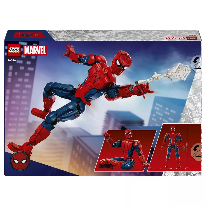 LEGO Marvel 76346 Figurka bohatera Spider-Mana (813 elem.)