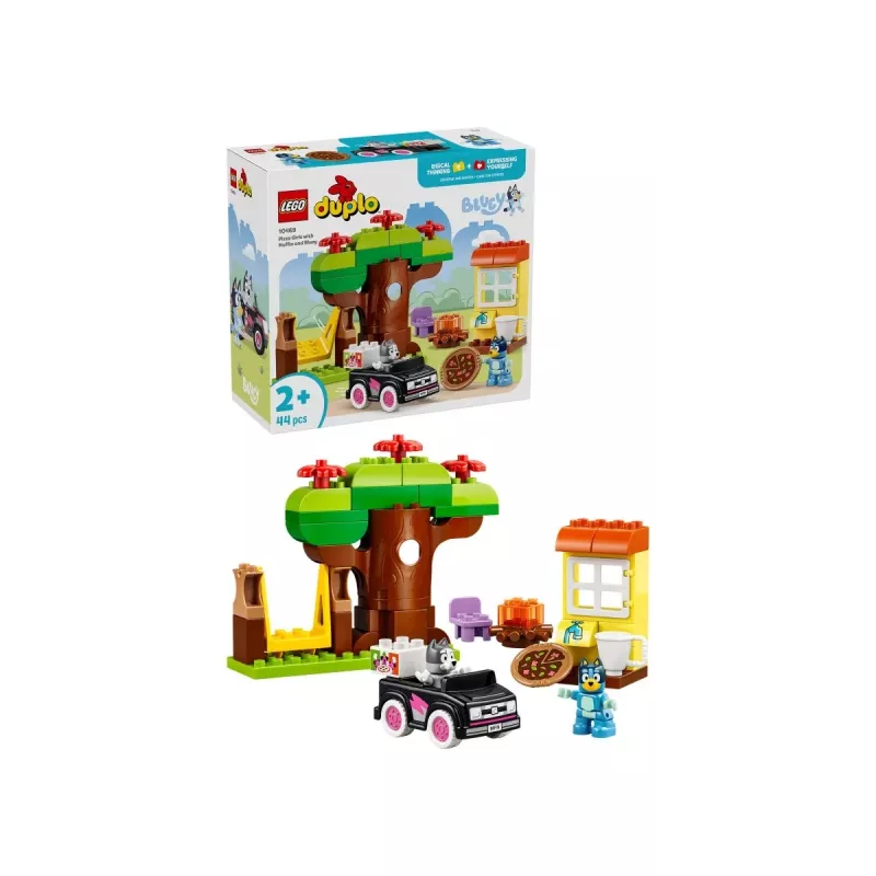 LEGO DUPLO Bluey 10469 Pizzeria Muffin i Bluey (44 elem.)