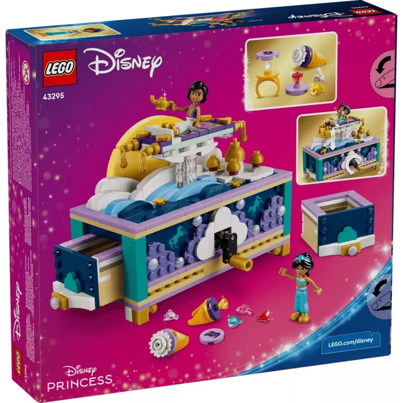 LEGO Disney 43295 Szkatułka Dżasminy (458 elem.)