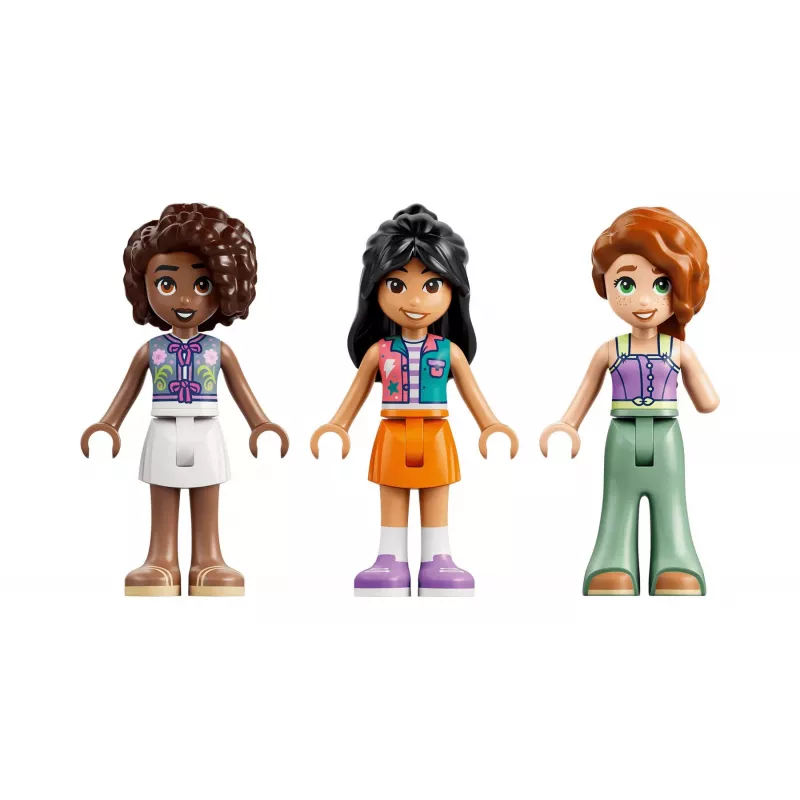 LEGO Friends 42702 Obrotowa karuzela kwiatów i wróżek z filiżankami (321 elem.)